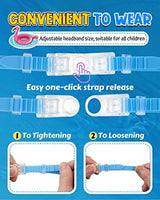 Rantizon Swim Goggles 2 Pack, Wide View Anti Fog&UV Swimming Goggles for Audlt, No Leaking Pool Accessories for Men Women Kid