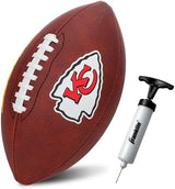 Franklin Sport NFL Team Football - Youth Junior Size Football for Kids - Official NFL Team Logo + Colors Youth Football - Kids NFL Fan Shop Football
