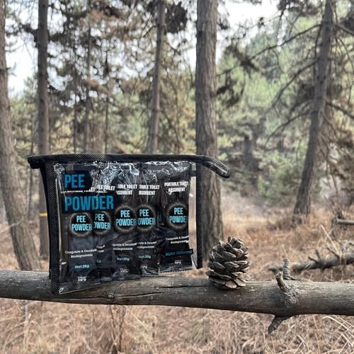 TRIPTIPS Camping Toilet Chemicals 20g /Pack Quick Super Absorb, Eco Gel for Portable Toilet Chemicals Deodorant, Pee Powder for Camping Portable Toilets Gel