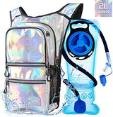 Hydration Backpack Pack, Water Backpack 20L Capacities Included 2L Hydration Bladder, Festival Essential - Rave Hydration Pack Hydropack Hydro for Hiking, Running, Biking, Festival Gear