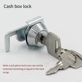 Cam Lock With Quick Clip For Cash Drawer Locker Metal Cabinet Flight Box Lock, Zinc Alloy For Cash Drawer Locker Metal Cabinet Lock, Suitable For Flight Boxes