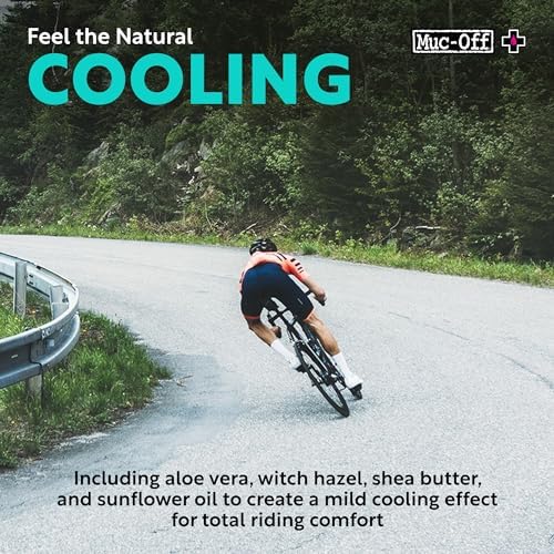 Muc-Off Luxury Chamois Cream Cycling | Anti-Chafing, Moisturizing Formula | Long-Lasting Comfort & Protection | Ideal for Cyclists, Triathletes, and Runners