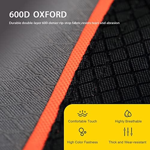 FAIR WIND 2 Pack Oversized Fully Padded Camping Chair Heavy Duty Quad Fold Arm Chair Support 350 LBS with Cup Holder, Collapsible Lumbar Back Chair Portable for Outdoor, Black