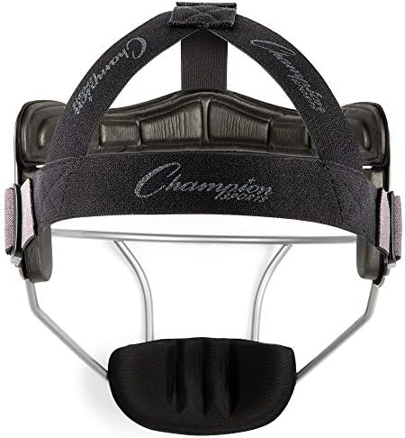 Champion Sports Steel Softball Face Mask - Classic Fielders Masks for Adults - Durable Head Guards - Premium Sports Accessories for Indoors and Outdoors - Multiple Styles