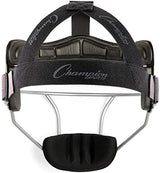 Champion Sports Steel Softball Face Mask - Classic Fielders Masks for Adults - Durable Head Guards - Premium Sports Accessories for Indoors and Outdoors - Multiple Styles