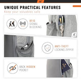 SKYSPER Sling Bag RFID Crossbody Sling Backpack Cross Body Shoulder Travel Bag Hiking Daypack for Women Men(Darkgrey)