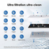 Waterdrop Under Sink Water Filter, Under Sink Water Filtration System, 2 Years or 16K Gallons, 0.01 Micron Ultra Filtration for Baçtёria Reduction, Reduces Lead, Chlorine