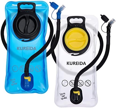 Hydration Bladder 2 Liter, BPA Free Water Bladder for Hiking Backpack Water Storage Bag with Insulated Tube, Hydration Backpack Replacement for Outdoor Camping Running Hiking