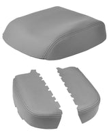 ISSYAUTO Center Console Cover and Front Door Panel Armrest Cover Kit Compatible with 2009-2015 Pilot, Gray Armrest Replacement. Must-Have Christmas Thanksgiving Gifts for Men Women.