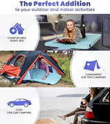 Matrix Comfort-Cell Memory Foam Camping Mattress Pad, Portable Foam Sleeping Pad for Camping, Roll up Sleeping Mat for Adults Floor Mattress Guest Floor Bed for Sleepover, Car, Tent SUV Cot Mattress