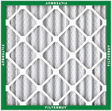 Filterbuy 24x24x2 Air Filter MERV 8 Dust Defense (4-Pack), Pleated HVAC AC Furnace Air Filters Replacement (Actual Size: 23.38 x 23.38 x 1.75 Inches)