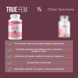 TRUE FEM 13-in-1 Vitamin ，Truefem 13-in-1 Capsules Vegan, Non-GMO – Botanical Blend for Women’s Daily Balance