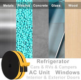 High Density Foam Weather Stripping Door Seal Strip Insulation Tape Roll for Insulating Door Frame, Window, Air Conditioner Soundproof Self Adhesive Sealing Weatherstrip(1 in x 1/4 in x 33 Ft)