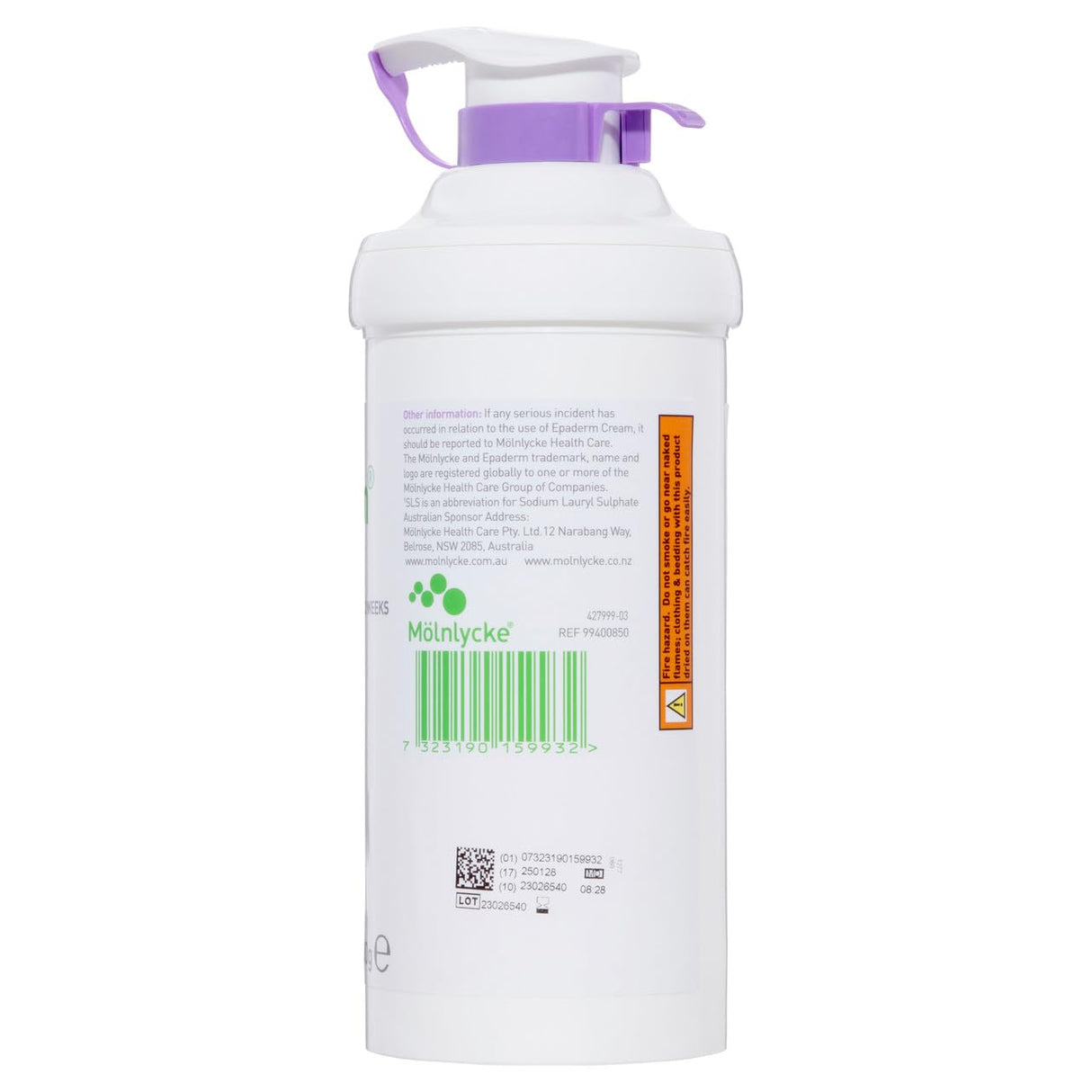 Epaderm Cream, 500g | x3 Pack