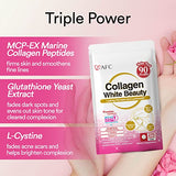 AFC Japan Collagen White Beauty with Marine Collagen Peptide, Glutathione, L-Cystine - 1.5X Better Absorption Than Other Collagen – for Skin Firmness & Whitening– 90 Days Supply's