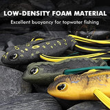 TRUSCEND Swimmax for Freshwater and Saltwater, Lifelike Fishing Lures for Bass Trout Crappie Walleye Pike Bluegill Salmon, Swimbait for Bass Fishing, Amazing Fishing Gear Gifts for Family Fishing