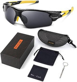 BEACOOL Polarized Sports Sunglasses for Men Women Youth Baseball Fishing Cycling Running Golf Motorcycle Tac Glasses UV400