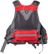 BASSDASH Strap Fishing Vest Adjustable for Men and Women, for Fly Bass Fishing and Outdoor Activities