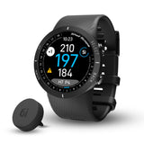 Shot Scope V5 GPS Watch, Shot Tracking, 36k+ Preloaded Courses, Full Course Maps, No Subscription, Black Bezel and Black Strap