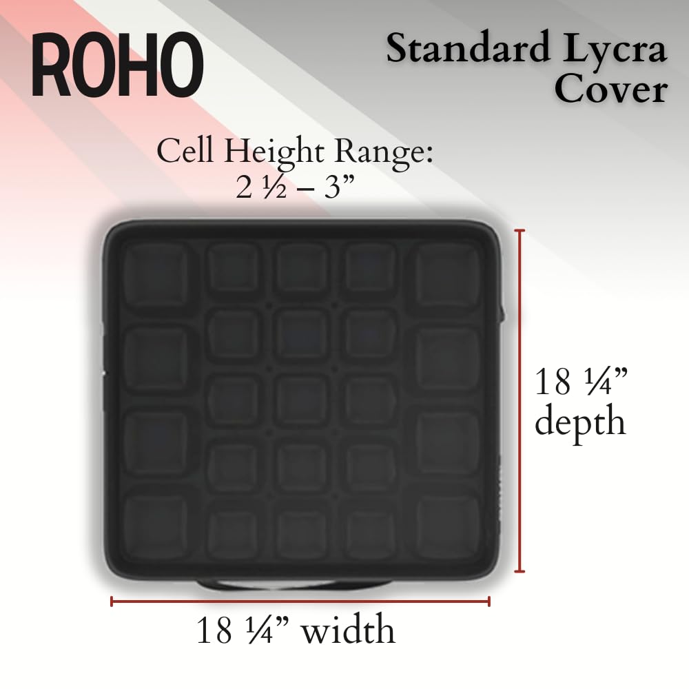 Inflatable Roho ROHO MOSAIC Cushion, Standard, Inflatable Seat Cushion for Office Chai ...