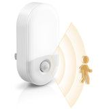 L LOHAS LED Motion Sensor Night Light, 2Pack, Motion Activated Night Light, Night Lights Plug into Wall Motion Sensor, 3000K Warm White, Adjustable Brightness 30/60LM, for Kids Adults Bathroom Bedroom