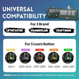 2 for Chamberlain LiftMaster Craftsman Garage Door Opener Remote 893LM 893Max 971LM Universal, Green