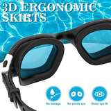 WIN.MAX Polarized Swimming Goggles Swim Pool Goggles Anti Fog Anti UV No Leakage Clear Vision for Men Women Adults Teenagers