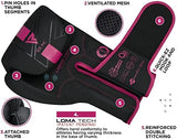 RDX Boxing Gloves, Pro Training Sparring, Maya Hide Leather, Muay Thai MMA Kickboxing, Men Women Adult, Heavy Punching Bag Focus Mitts Pads Workout, Ventilated Palm, Multi Layered, 8 10 12 14 16 18 Oz