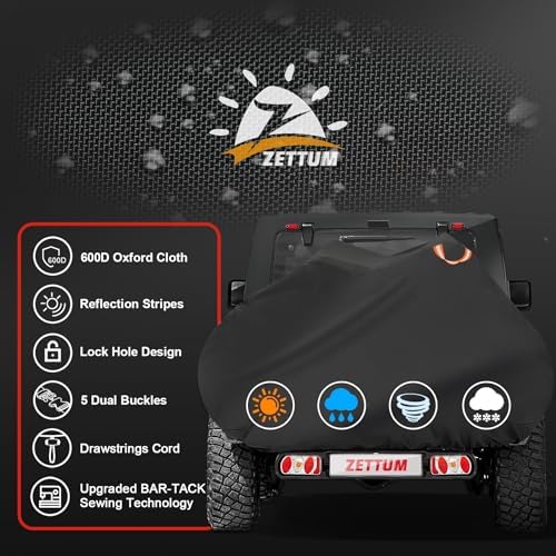 Bike Cover for Transport 3 Bikes - Outdoor Bike Covers for 3 Bikes on Rear Bike Rack Transport Heavy Duty & Waterproof, 600D Bicycle Rack Covers for 3 Bikes on Car Hitch Travel Storage