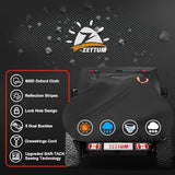 Bike Cover for Transport 3 Bikes - Outdoor Bike Covers for 3 Bikes on Rear Bike Rack Transport Heavy Duty & Waterproof, 600D Bicycle Rack Covers for 3 Bikes on Car Hitch Travel Storage