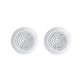 Sandy Beach Air Vent Cover, Round Air Vent ABS Ventilation Grill, Adjustable Vent Cover, Bathroom Vent Cover, Office, Ceiling Ventilation Cover, Room Exhaust and Ventilation Use (150mm Diameter)