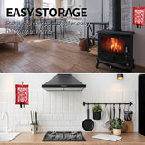 Fire Blanket for Kitchen and Home,40" x 40", Fiberglass Emergency Fire Blanket,4 Pack