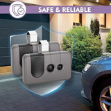 2 for Sears Craftsman Garage Door Remote 139.53753 53753 139.18191 HBW2028 371LM 373LM 375LM 950CD 953D 956D, Work with Purple Learn Button ONLY(2006-2013)