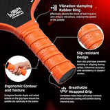 BAGAIL Pickleball Paddles, USAPA Approved Fiberglass Surface Pickleball Set, Lightweight Pickle Ball Rackets with 4 Balls, 1 Bag, Designed in California for Traction and Stability