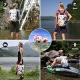 MARCHWAY Floating Waterproof Dry Bag Backpack 5L/10L/20L/30L/40L, Roll Top Sack Keeps Gear Dry for Kayaking, Rafting, Boating, Swimming, Camping, Hiking, Beach, Fishing