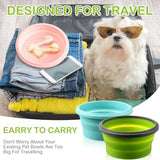 Suclain 4 Pcs Camping Bowl with Lid Collapsible Silicone Lunch Box Salad Bowl Expandable Food Storage Container Folding Travel Container for Hiking Camping(Red, Pink, Blue, Green,12 oz)