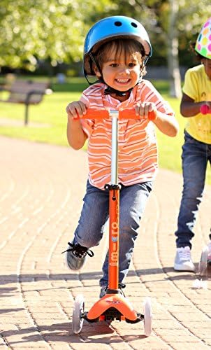 Micro Kickboard - Mini Deluxe - Three Wheeled, Lean-to-Steer Swiss-Designed Micro Scooter