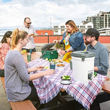 STANLEY Adventure 2 Gallon Fast Flow Water Jug, Ice Water Dispenser, Insulated Beverage Cooler with Easy Pour Spigot and Latched Foam Lid