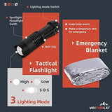 VEITORLD Gifts for Men Him Husband Dad Fathers Day - Survival Gear and Equipment 12 in 1, Survival Kits - Cool Fishing Hunting Camping Anniversary Birthday Gifts for Man Teen Boy Boyfriend Women