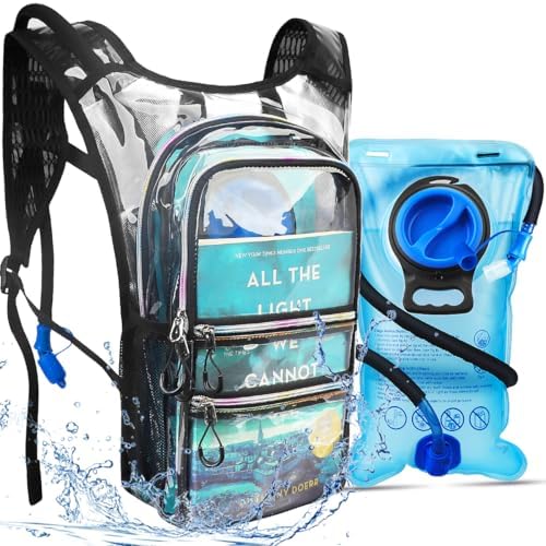 Hydration Pack, Water Backpack with 3L Hydration Bladder Lightweight Insulation, Festival Essential, Rave Hydration Backpack, Hydropack Backpack for Rave, Hiking, Biking, Running, Festival Gear
