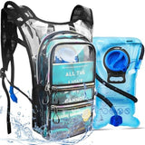 Hydration Pack, Water Backpack with 3L Hydration Bladder Lightweight Insulation, Festival Essential, Rave Hydration Backpack, Hydropack Backpack for Rave, Hiking, Biking, Running, Festival Gear