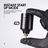 Dragonhawk Wireless Tattoo Kit 2 Batteries Tattoo Gun Kit Beginner Complete Tattoo Machine Pen Kit Pro Coreless Motor