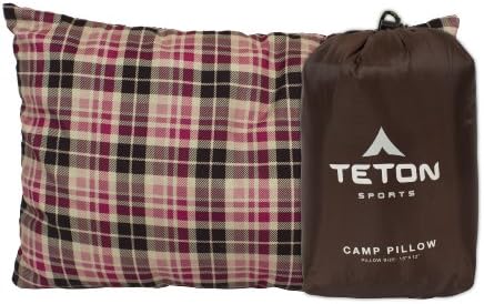 TETON Sports Camp Pillow; Great for Travel, Camping and Backpacking; Washable
