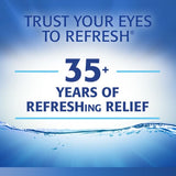 REFRESH OPTIVE Preservative-Free Artificial Tears Lubricant Eye Drops, 0.01 fl oz (0.4 mL), 60 Single-Use Containers