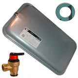 Expansion Vessel Replacement for Vaillant 181051 Bundle with Pressure Relief Valve 178985