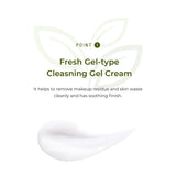 Nature Republic Soothing & Moisture Aloe Vera Cleansing Gel Cream 150ml/5.07oz