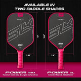 Selkirk Sport SLK Halo Raw Carbon Fiber Pickleball Paddle | Designed in The USA | Choose from The T700 Raw Carbon Fiber Power, The 18k Ultraweave Control, or The Kevlar Linkweave Thermoformed Pro