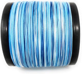 Reaction Tackle Braided Fishing Line - Pro Grade Power Performance for Saltwater or Freshwater Fish - Colored Fishing Line Braid for Extra Visibility