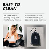 Sports Research® Sweet Sweat Waist Trimmer - Premium Sweat Enhancing Fitness Belt for Women & Men - 5 Adjustable Sizes
