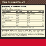 Optimum Nutrition Gold Standard 100% Whey Protein Powder, Double Rich Chocolate, 5 Pound (Packaging May Vary)